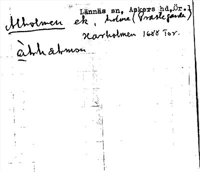 Bild på arkivkortet för arkivposten Alholmen