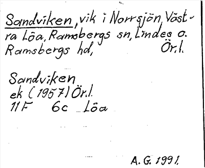 Bild på arkivkortet för arkivposten Sandviken