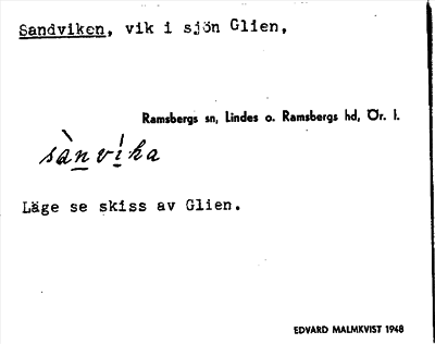 Bild på arkivkortet för arkivposten Sandviken