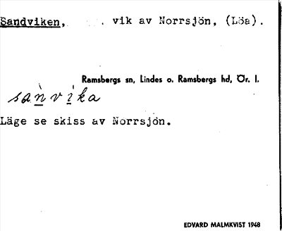 Bild på arkivkortet för arkivposten Sandviken