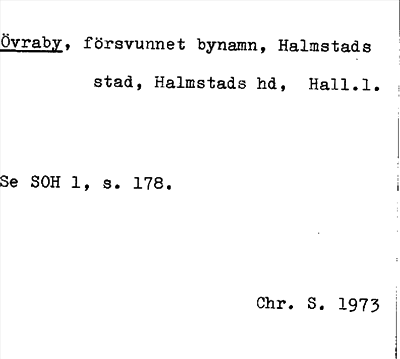 Bild på arkivkortet för arkivposten Övraby