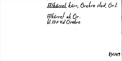 Bild på arkivkortet för arkivposten Alkärret
