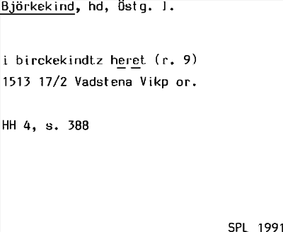 Bild på arkivkortet för arkivposten Björkekind