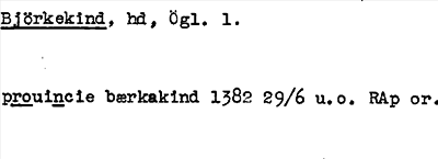 Bild på arkivkortet för arkivposten Björkekind