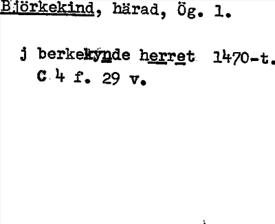 Bild på arkivkortet för arkivposten Björkekind