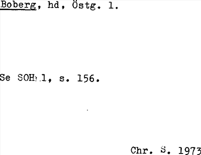 Bild på arkivkortet för arkivposten Boberg