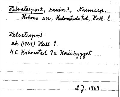 Bild på arkivkortet för arkivposten Helvetesport