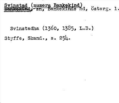 Bild på arkivkortet för arkivposten Svinstad