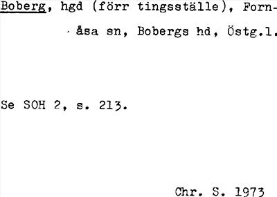 Bild på arkivkortet för arkivposten Boberg