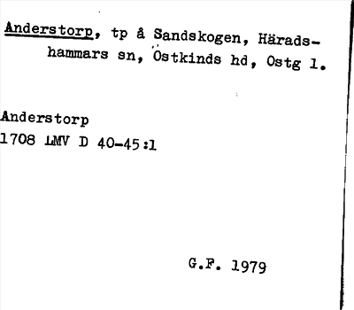 Bild på arkivkortet för arkivposten Anderstorp
