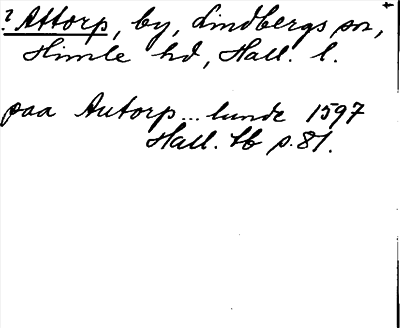 Bild på arkivkortet för arkivposten ?Attorp