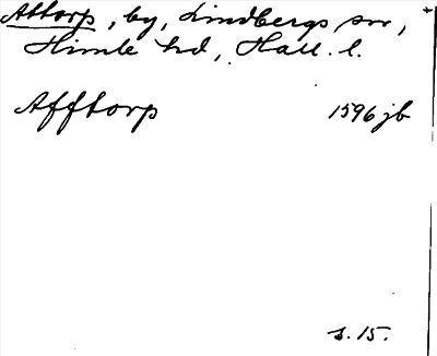 Bild på arkivkortet för arkivposten Attorp