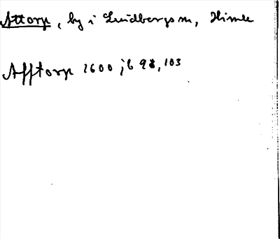 Bild på arkivkortet för arkivposten Attorp