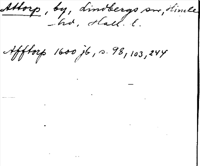 Bild på arkivkortet för arkivposten Attorp