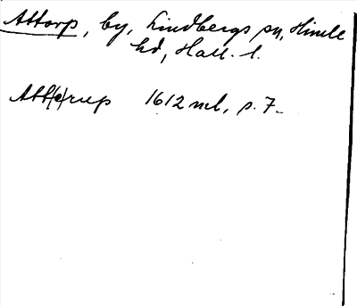 Bild på arkivkortet för arkivposten Attorp