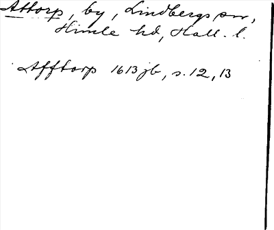 Bild på arkivkortet för arkivposten Attorp