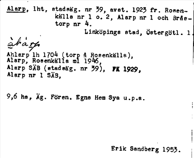 Bild på arkivkortet för arkivposten Alarp