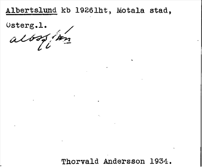 Bild på arkivkortet för arkivposten Albertslund