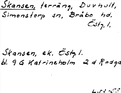Bild på arkivkortet för arkivposten Skansen