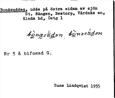 Bild på arkivkortet för arkivposten Bonäsudden