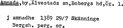 Bild på arkivkortet för arkivposten Amnada