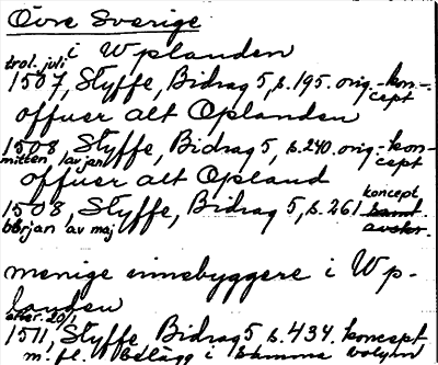 Bild på arkivkortet för arkivposten Övre Sverige