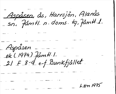 Bild på arkivkortet för arkivposten Aspåsen