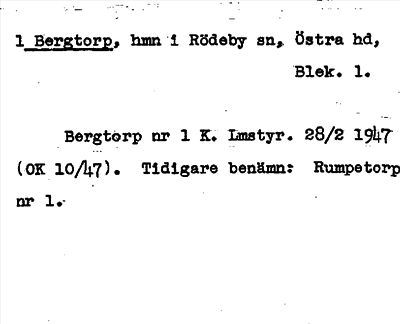 Bild på arkivkortet för arkivposten Bergtorp