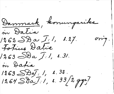 Bild på arkivkortet för arkivposten Danmark