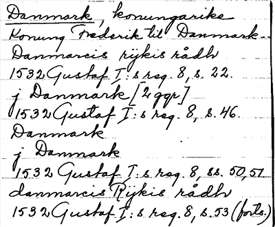 Bild på arkivkortet för arkivposten Danmark