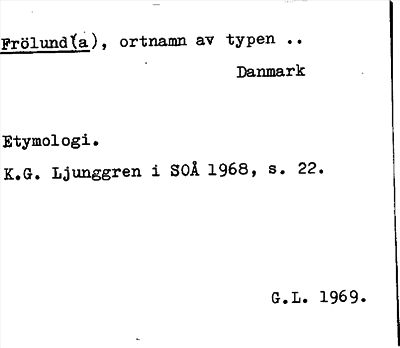 Bild på arkivkortet för arkivposten Frölunda