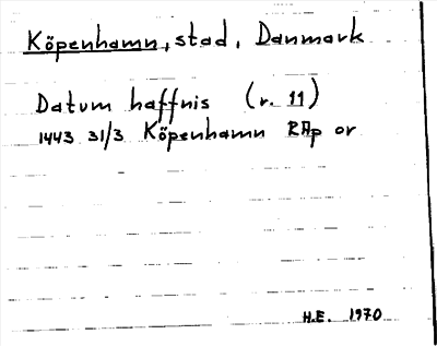 Bild på arkivkortet för arkivposten Köpenhamn