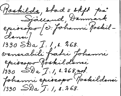 Bild på arkivkortet för arkivposten Roskilde