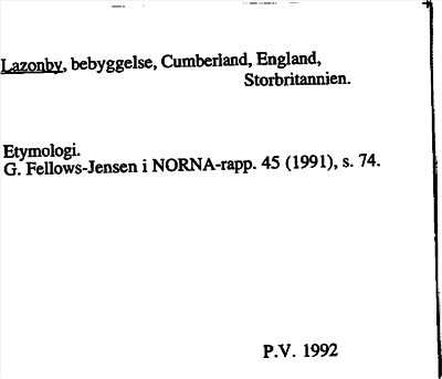 Bild på arkivkortet för arkivposten Lazonby