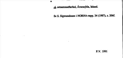 Bild på arkivkortet för arkivposten à