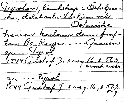 Bild på arkivkortet för arkivposten Tyrolen