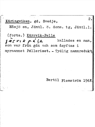 Bild på arkivkortet för arkivposten Käringviken
