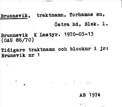 Bild på arkivkortet för arkivposten Brunnsvik