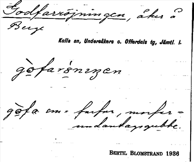Bild på arkivkortet för arkivposten Godfarröjningen