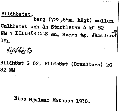 Bild på arkivkortet för arkivposten Bildhöstet