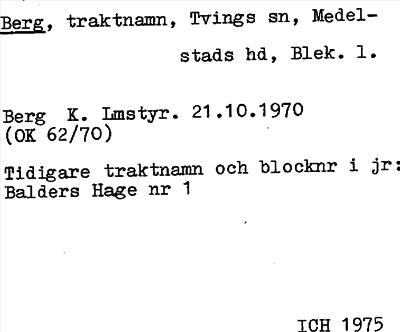 Bild på arkivkortet för arkivposten Berg