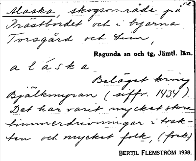 Bild på arkivkortet för arkivposten Alaska