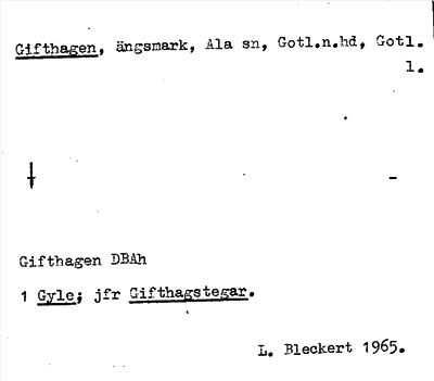 Bild på arkivkortet för arkivposten Gifthagen