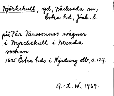 Bild på arkivkortet för arkivposten Björkekull