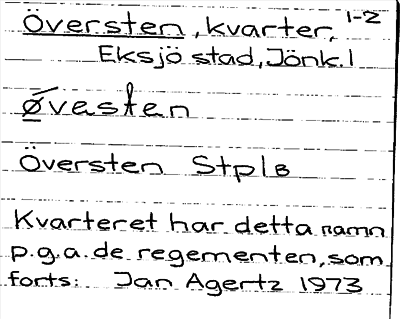 Bild på arkivkortet för arkivposten Översten