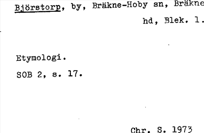 Bild på arkivkortet för arkivposten Björstorp
