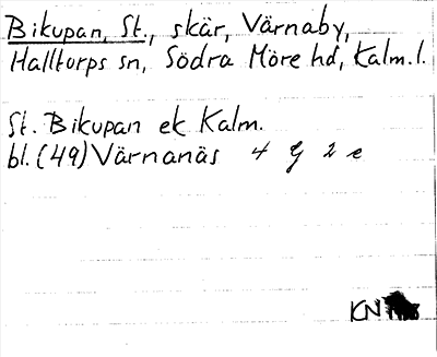 Bild på arkivkortet för arkivposten Bikupan, St.