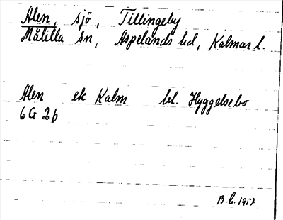 Bild på arkivkortet för arkivposten Alen