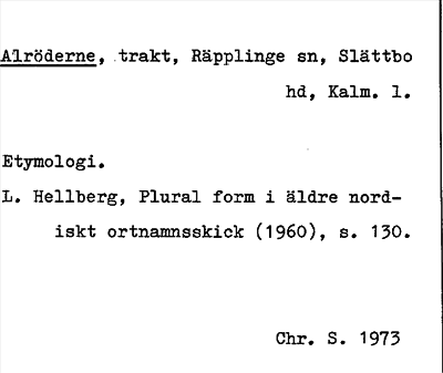 Bild på arkivkortet för arkivposten Alröderne