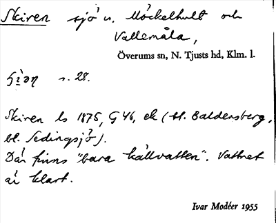 Bild på arkivkortet för arkivposten Skiren